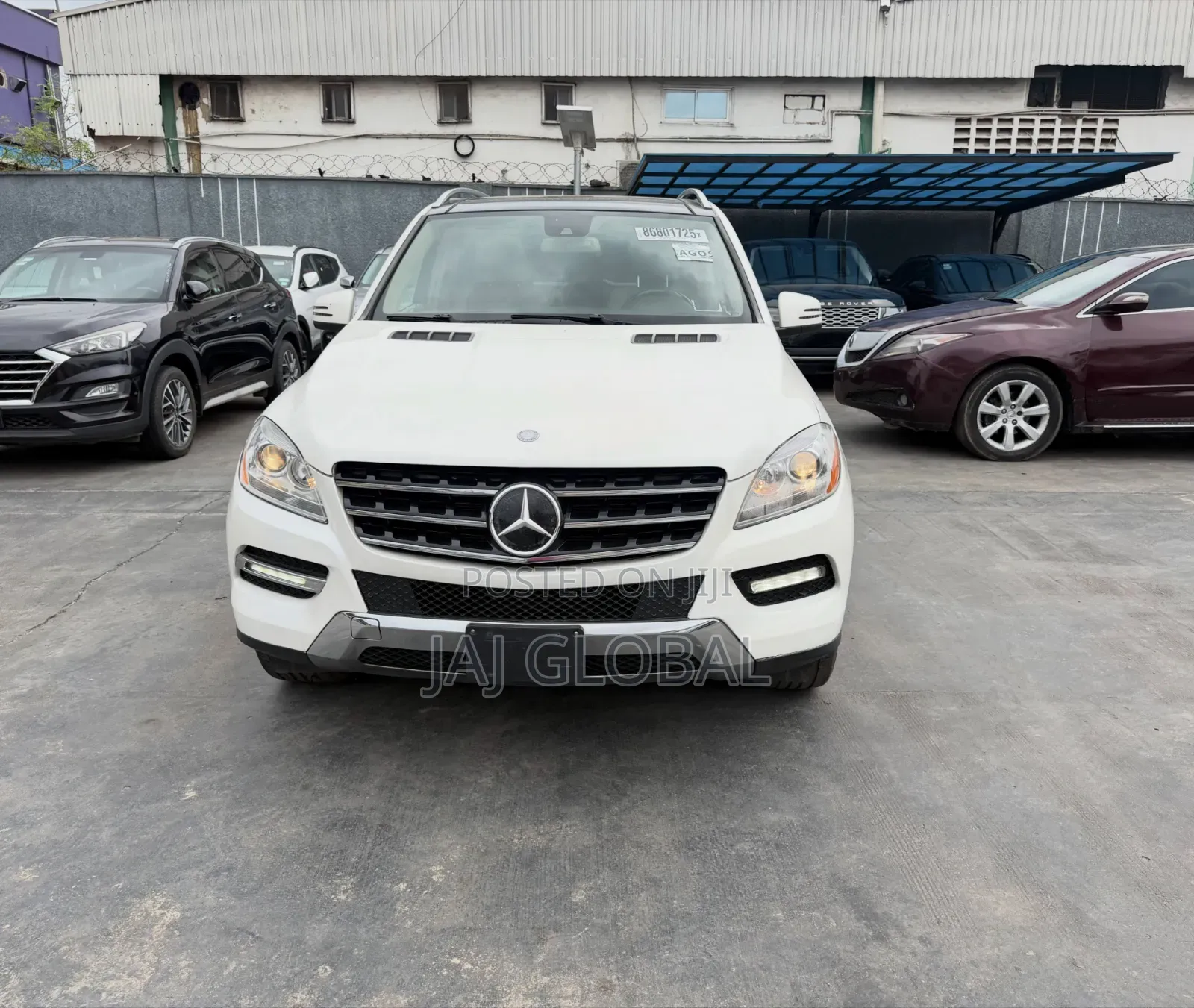 Mercedes-Benz M Class 2012 White