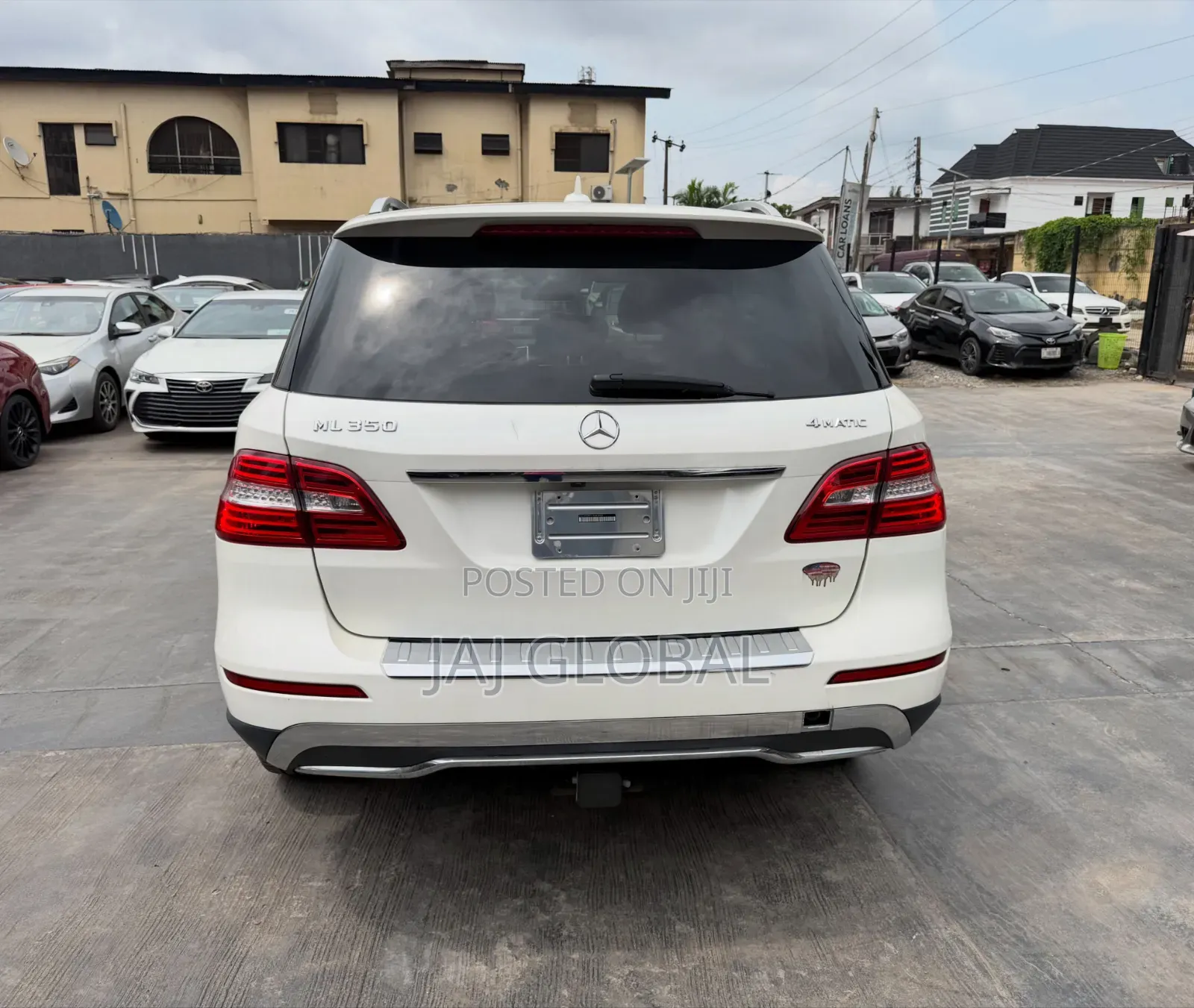 Mercedes-Benz M Class 2012 White