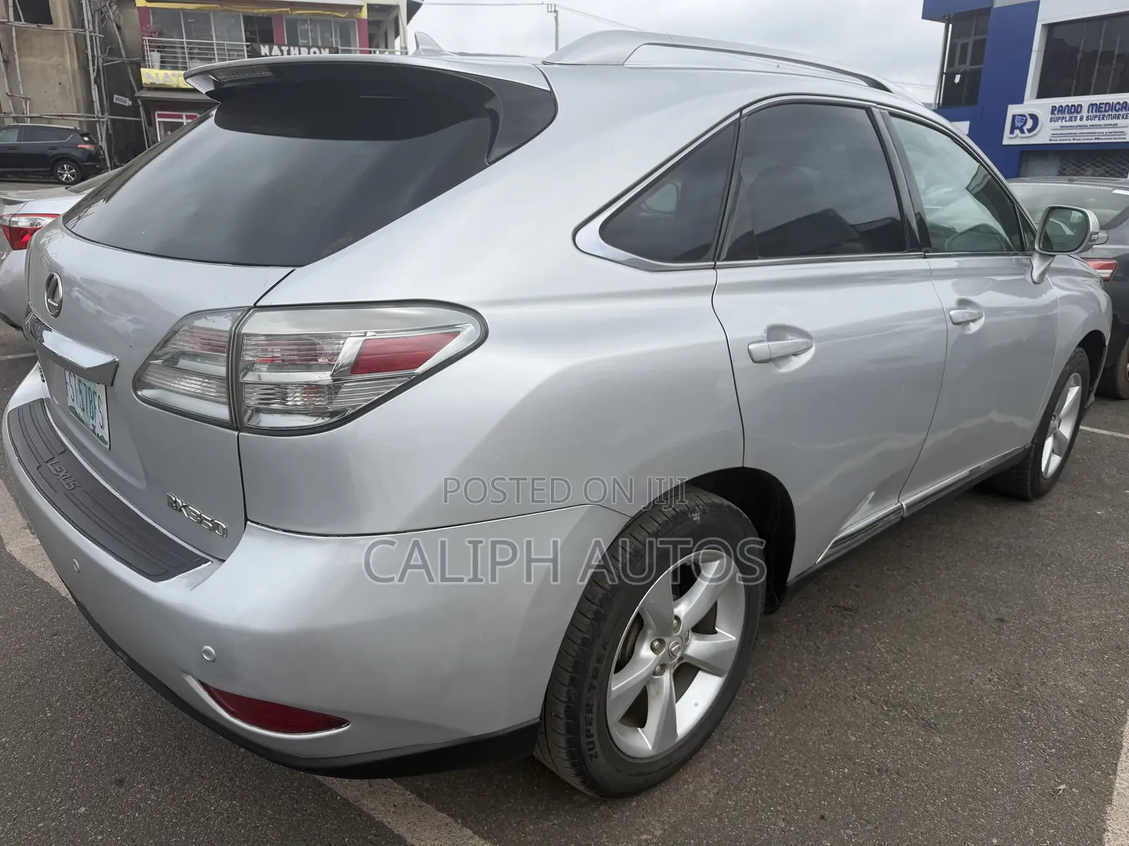 Lexus RX 350 AWD 2012 Silver