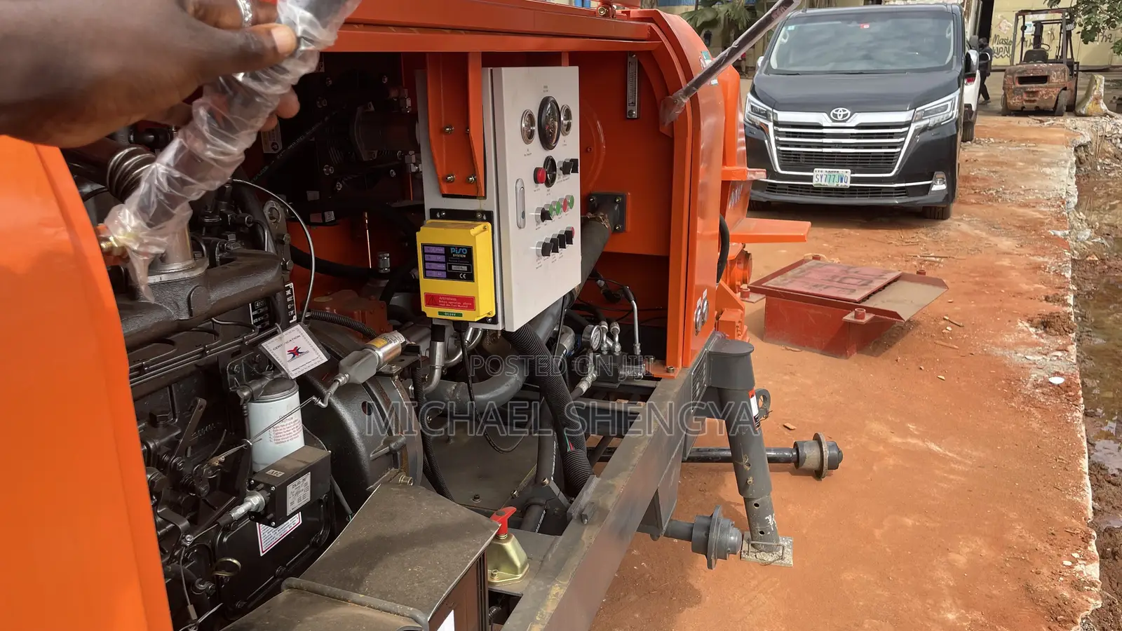 60 Cubic Concrete Pump