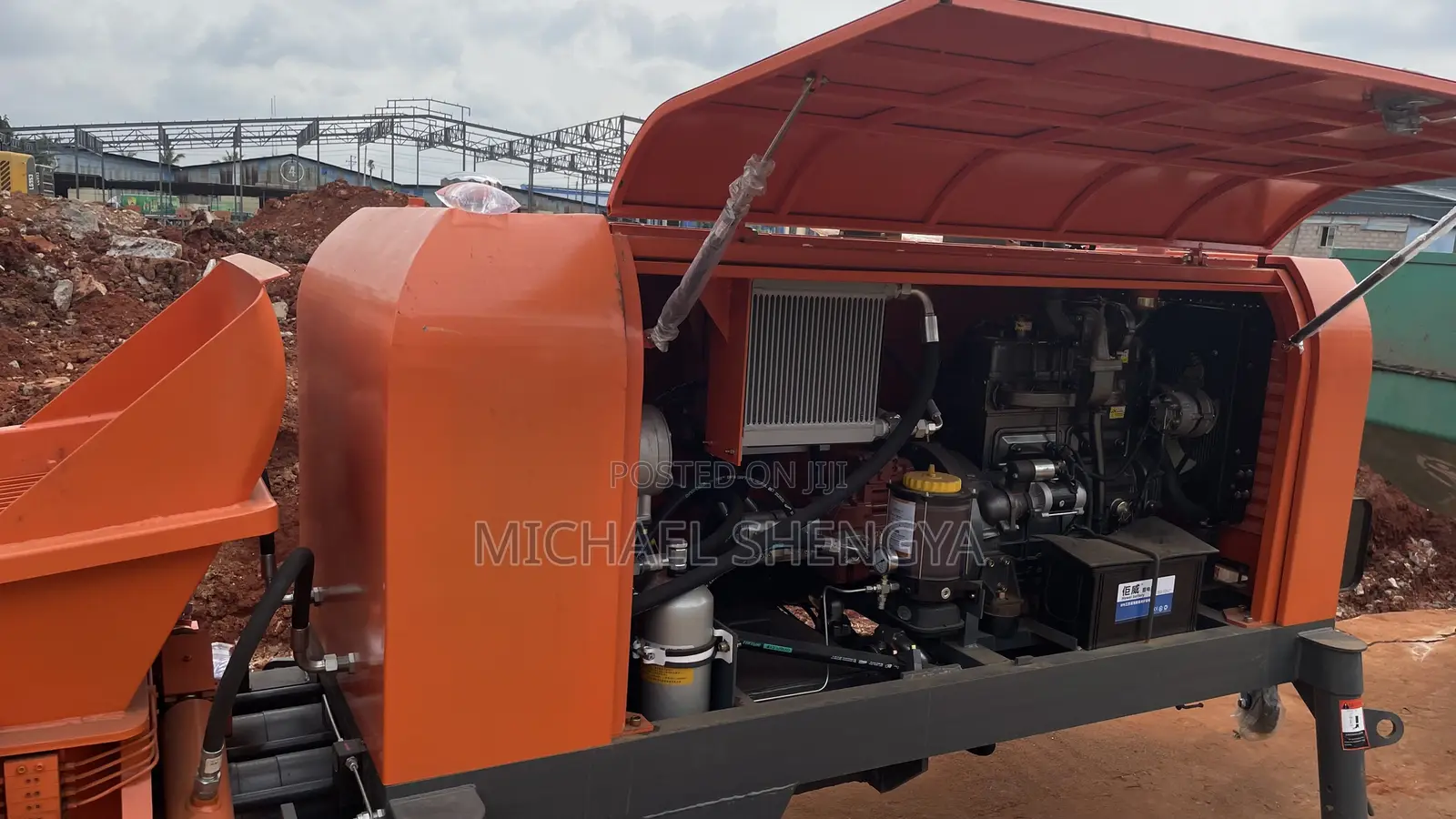 60 Cubic Concrete Pump