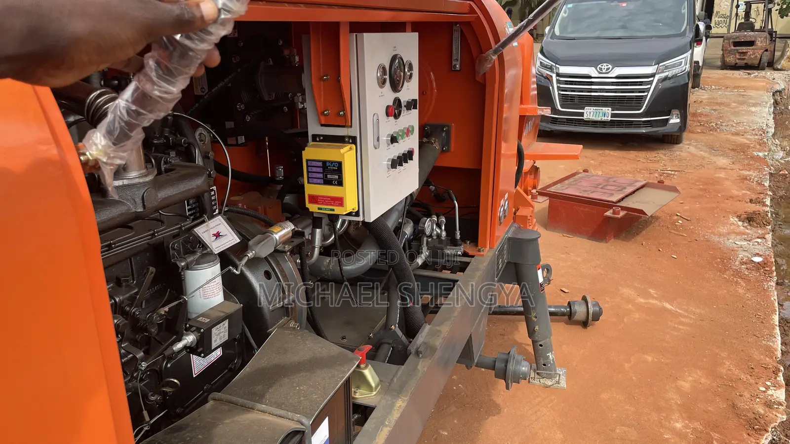 60 Cubic Concrete Pump