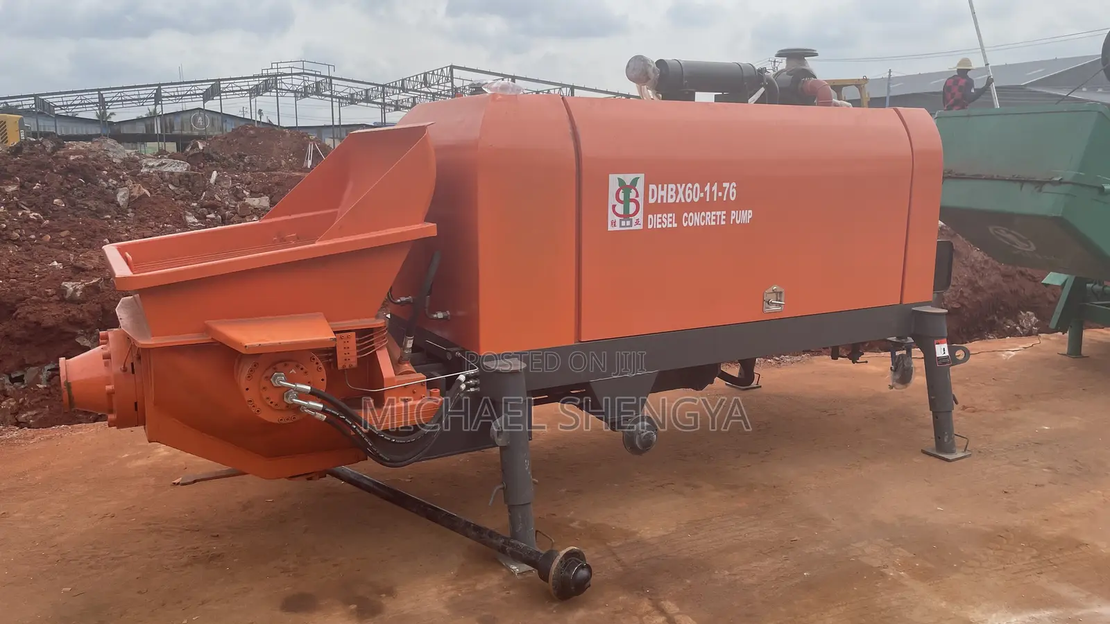60 Cubic Concrete Pump