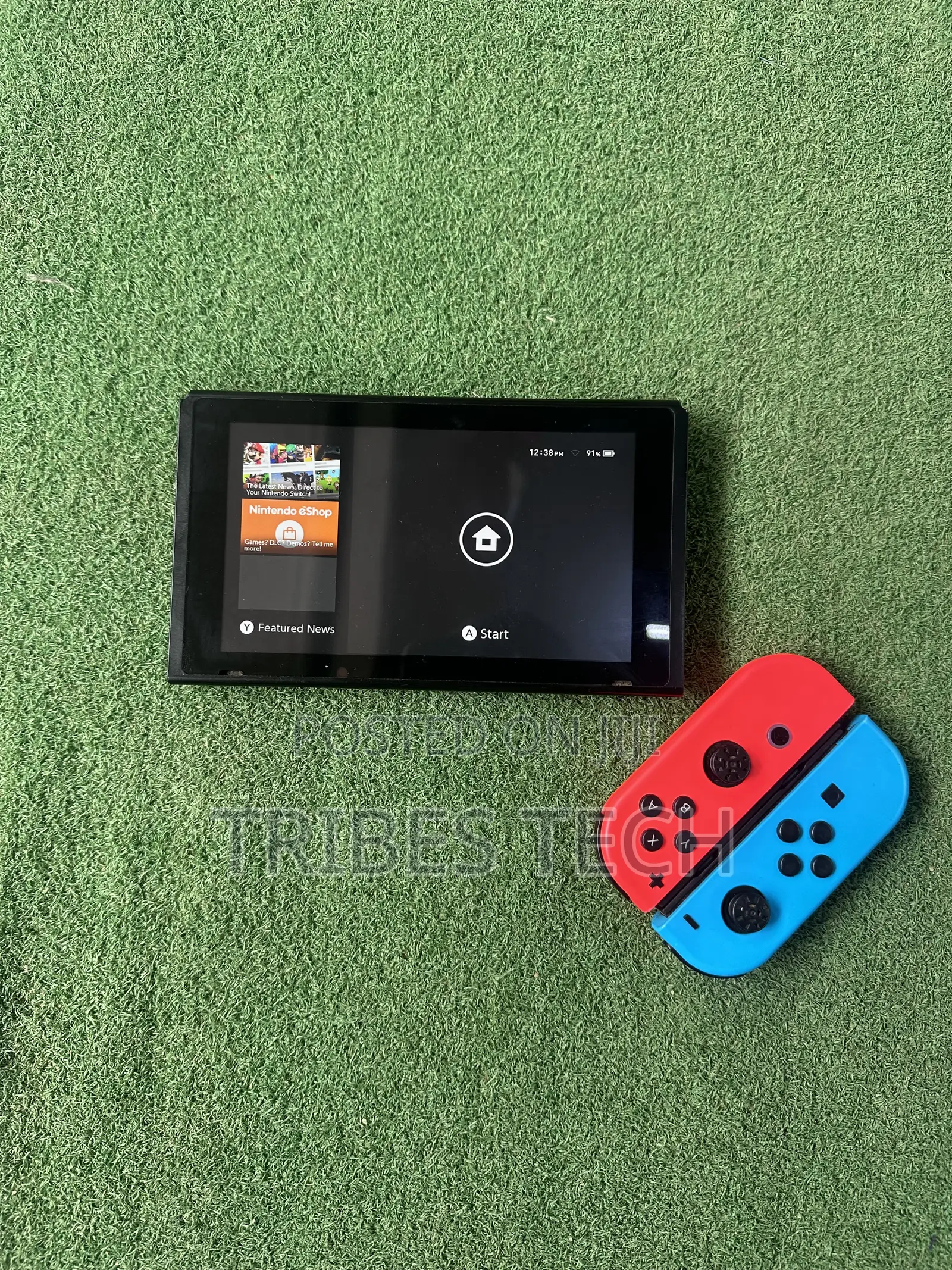 Hacked Nintendo Switch