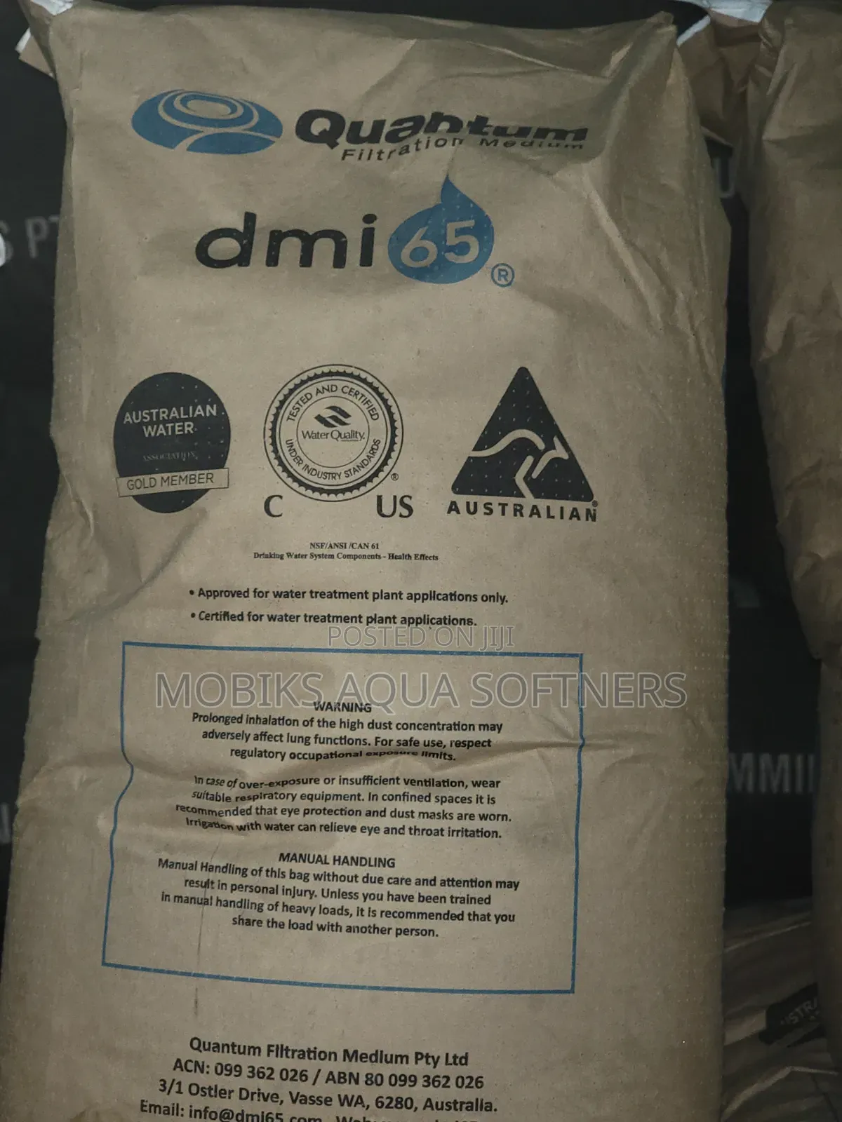 DMI65 (Iron Water/Manganese Filtration Media)