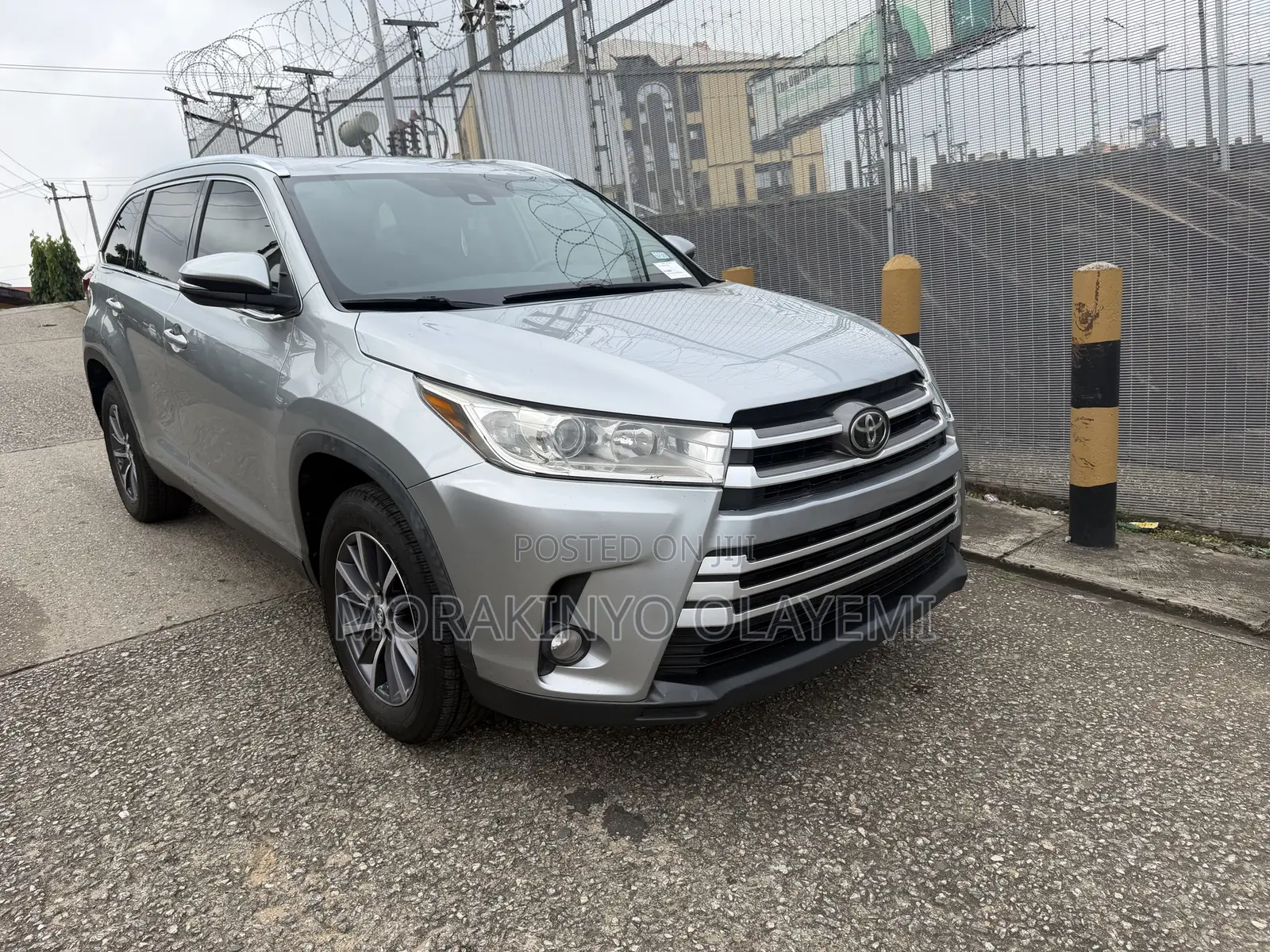 Toyota Highlander XLE 2019 Silver