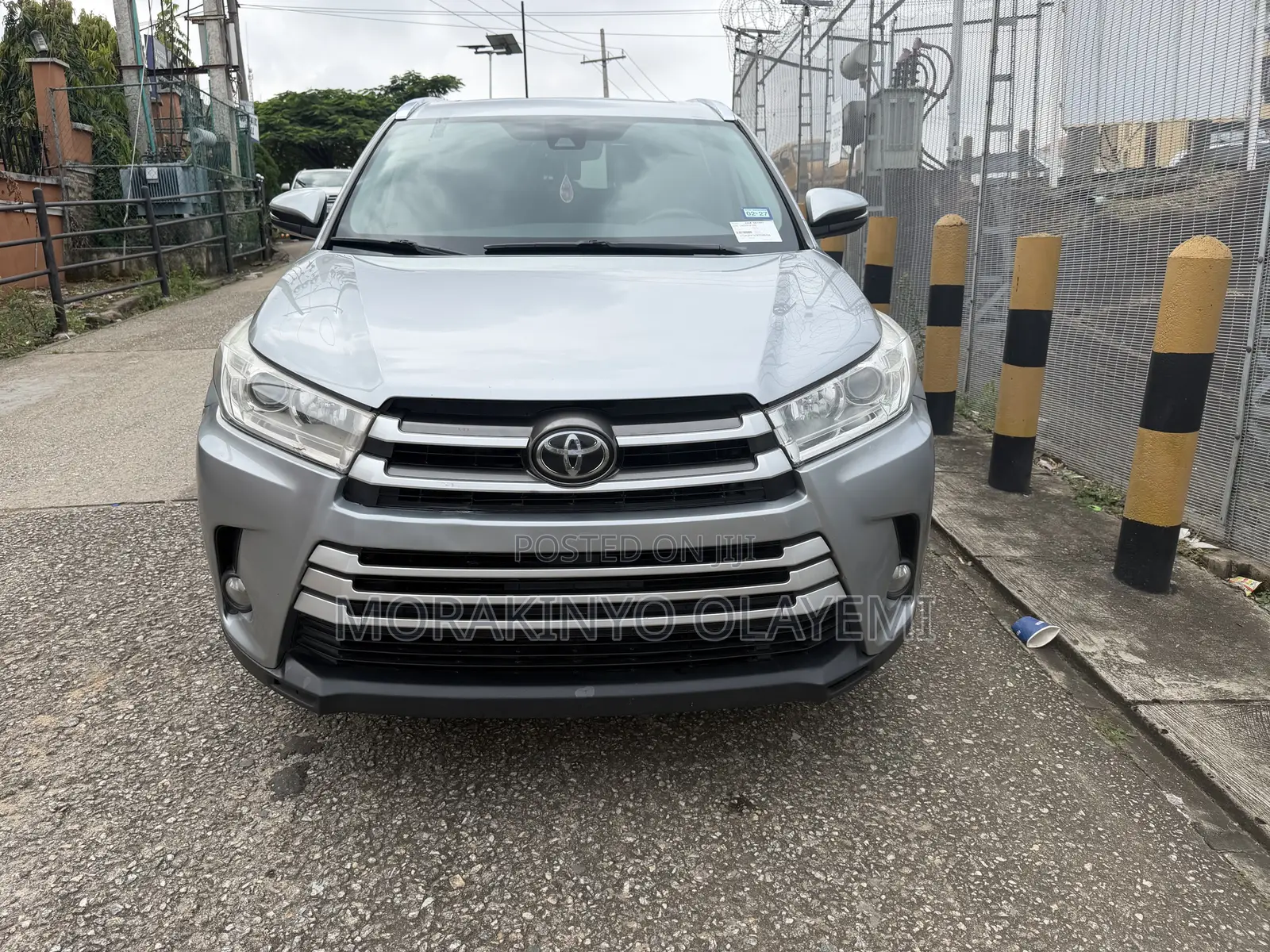Toyota Highlander XLE 2019 Silver