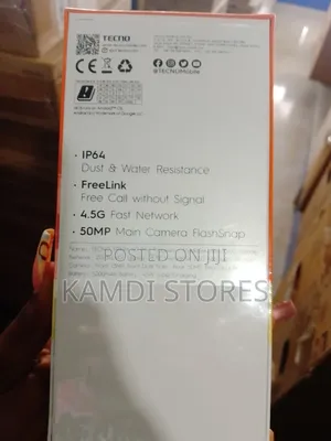 New Tecno Spark 40 Pro 128 GB Gray