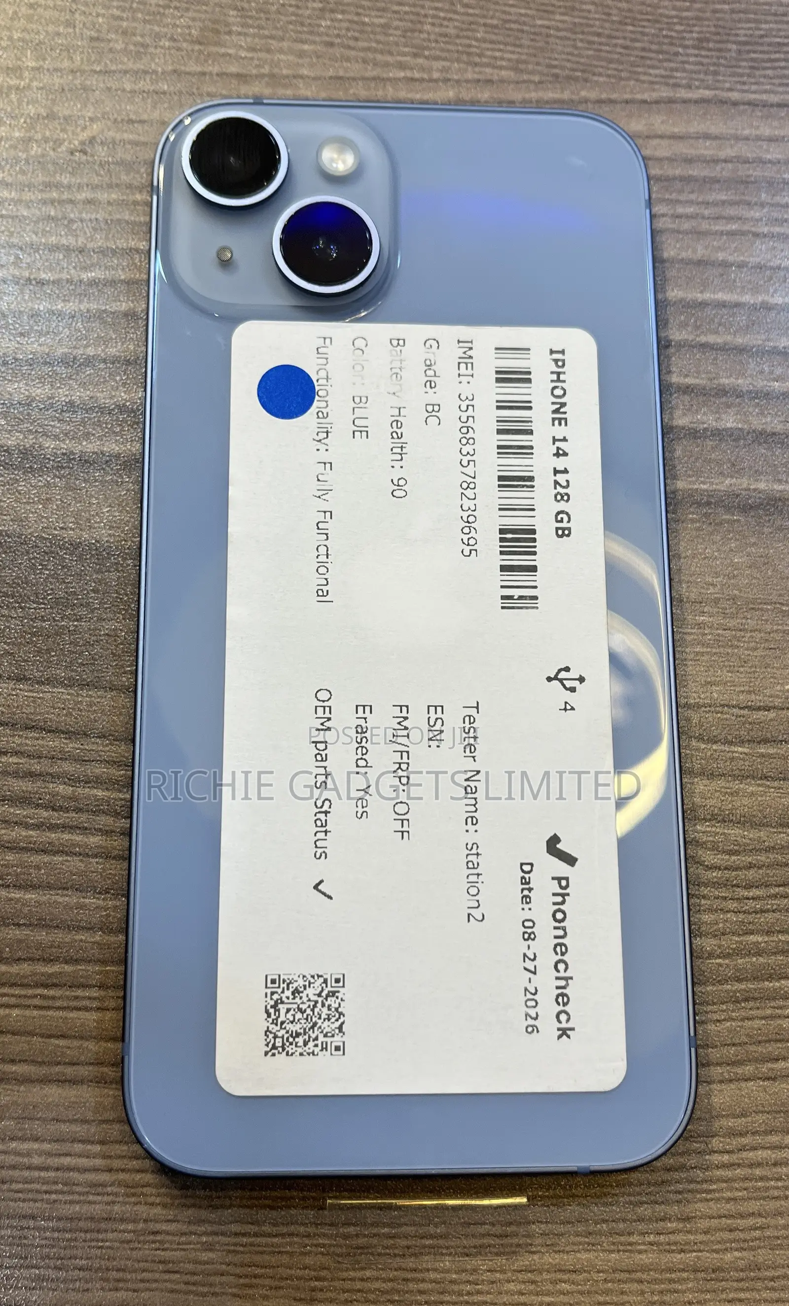 Apple iPhone 14 128 GB Blue