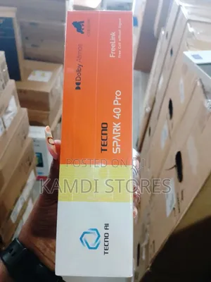 New Tecno Spark 40 Pro 128 GB Gray