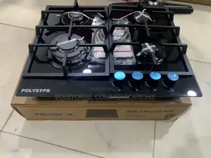 Polystar PV-JY60G4 4 Gas Burner Built-in Gas Hob – Stylish & Efficient