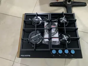 Polystar 4 Burner Built-in Gas Hob PV-JY60G4 – Modern Kitchen Cooker