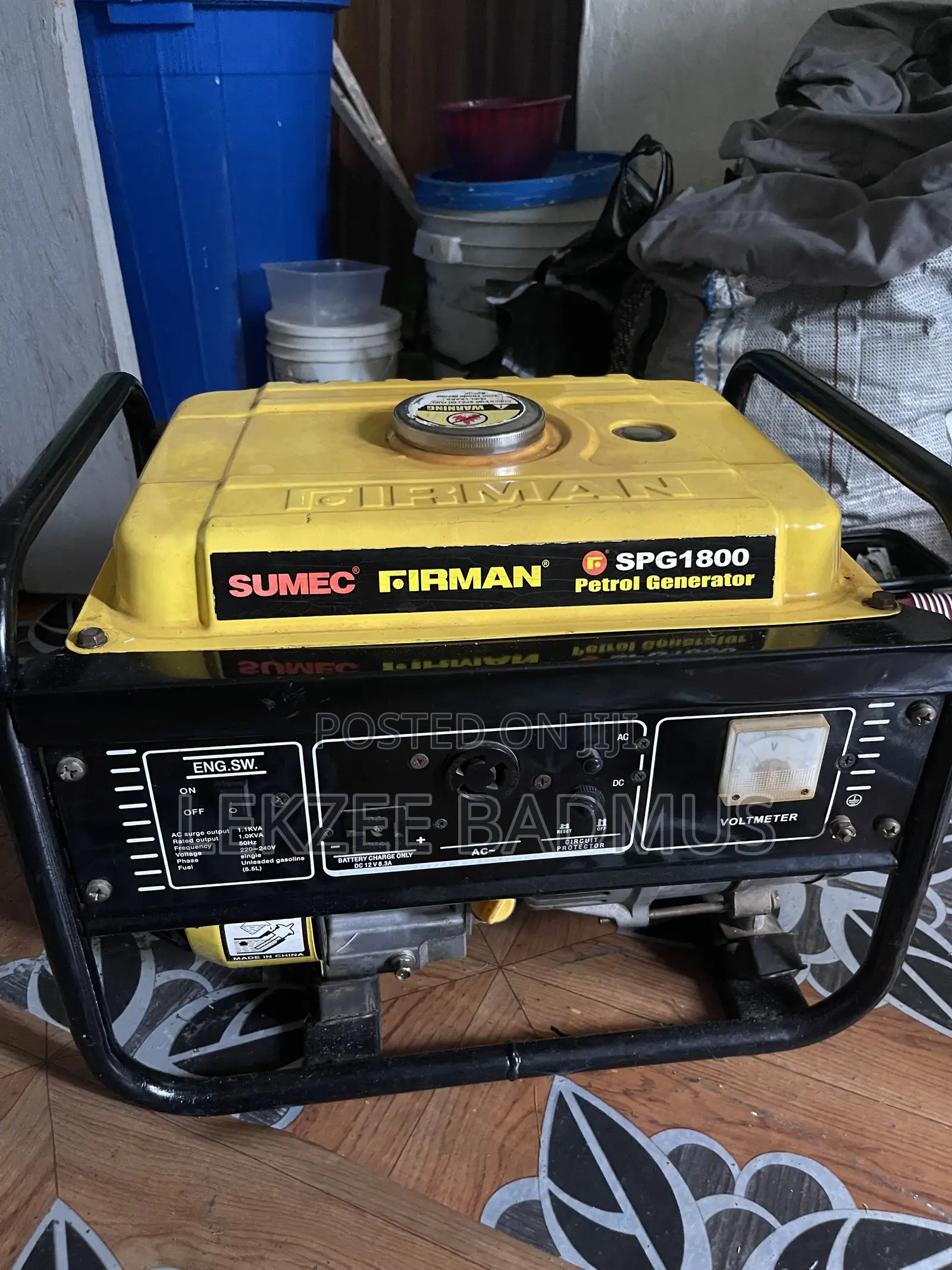 Sumec Fireman Generator Spg1800