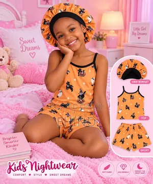3in1 Set for Kids. Cotton Material