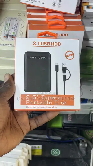 2.5" SATA to USB 3.1 Type-C HDD/SSD Enclosure