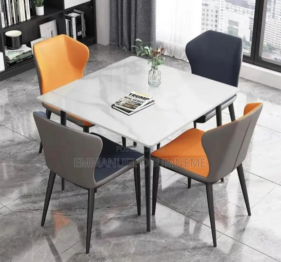 Unique and Affordable Dining Table With Leather Chairs