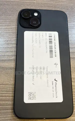Apple iPhone 15 Plus 128 GB Black