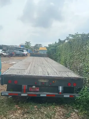 Trailer Body Flat Bed Gray 1998
