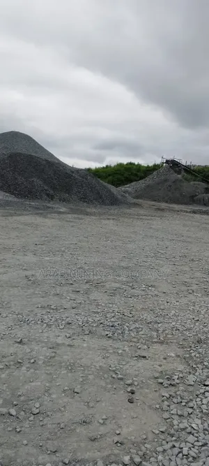 Stone on Black Granite