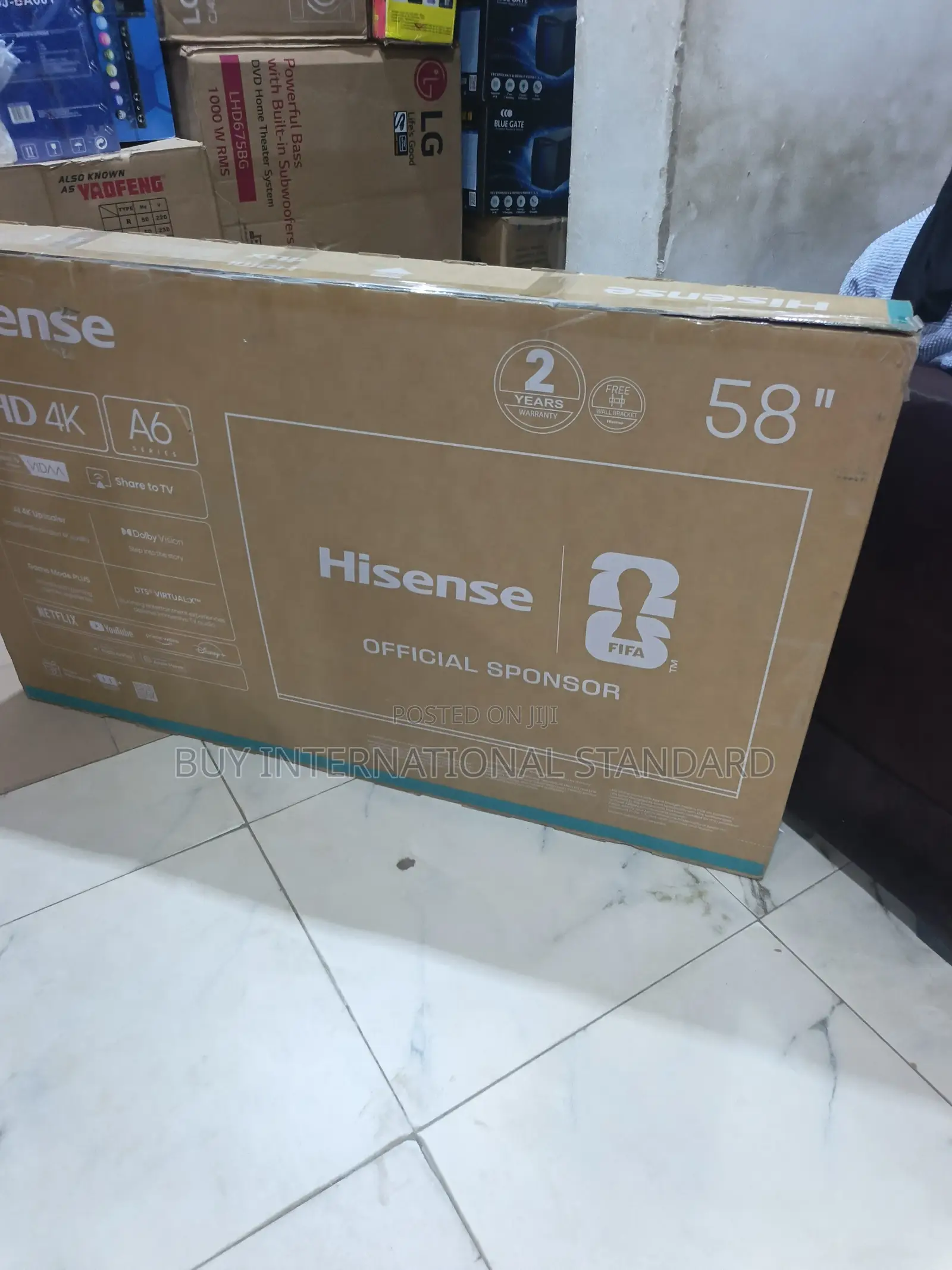 Hisense 58A6N 58" UHD Smart Home Viewing System