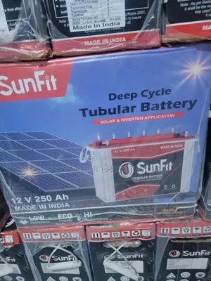 Sunfit 250ah Tubular Battery