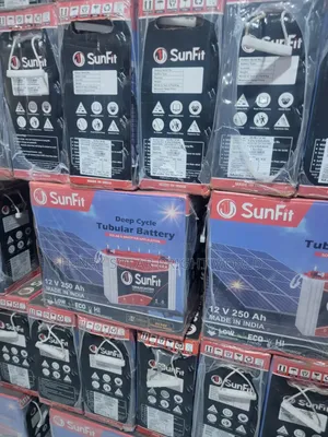 Sunfit 250ah Tubular Battery