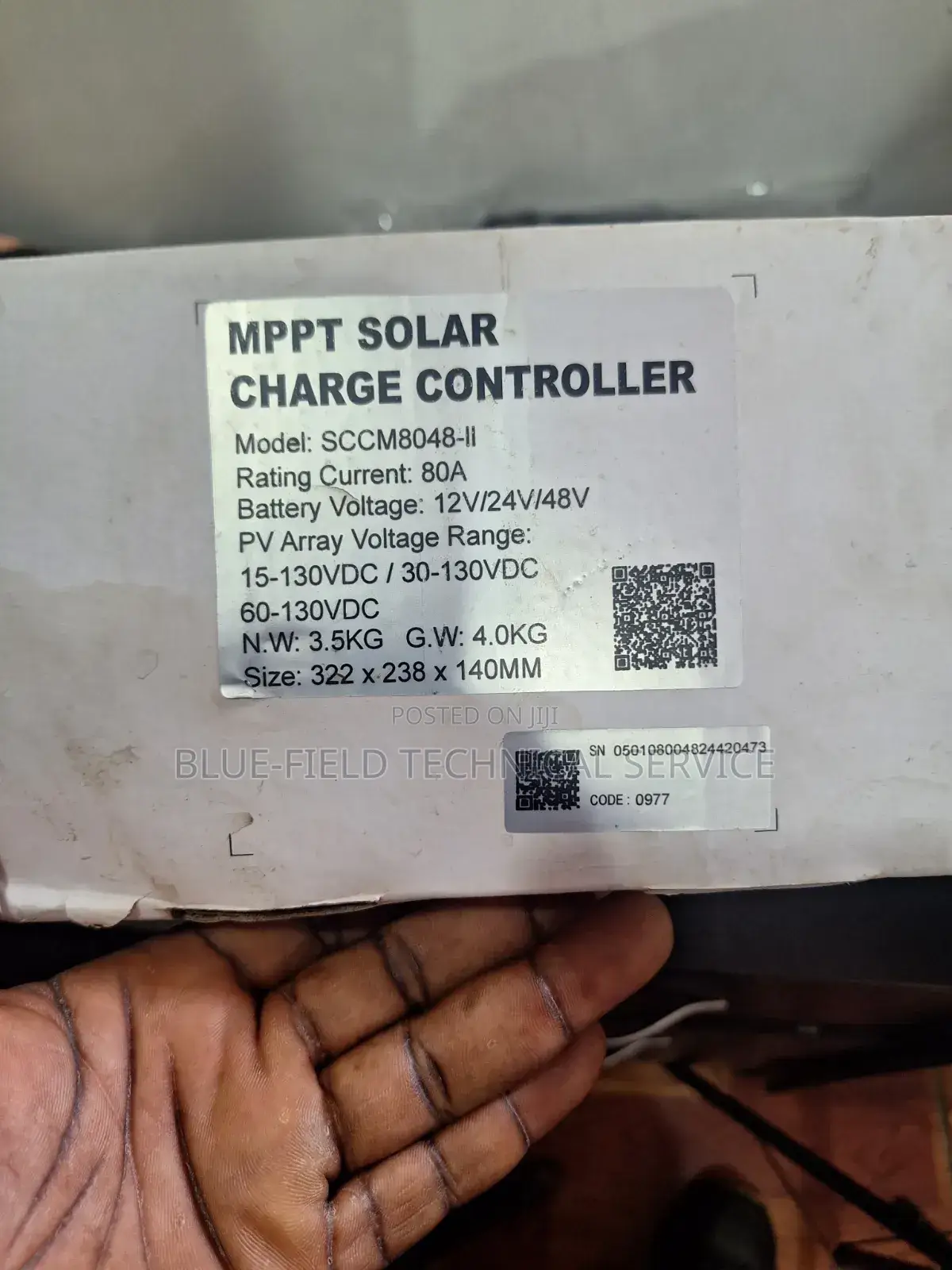 Felicity Solar 80A MPPT Solar Charge Controller – 12v/24v/48v