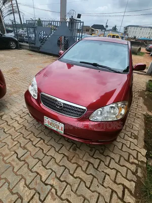 Toyota Corolla 2007 Red
