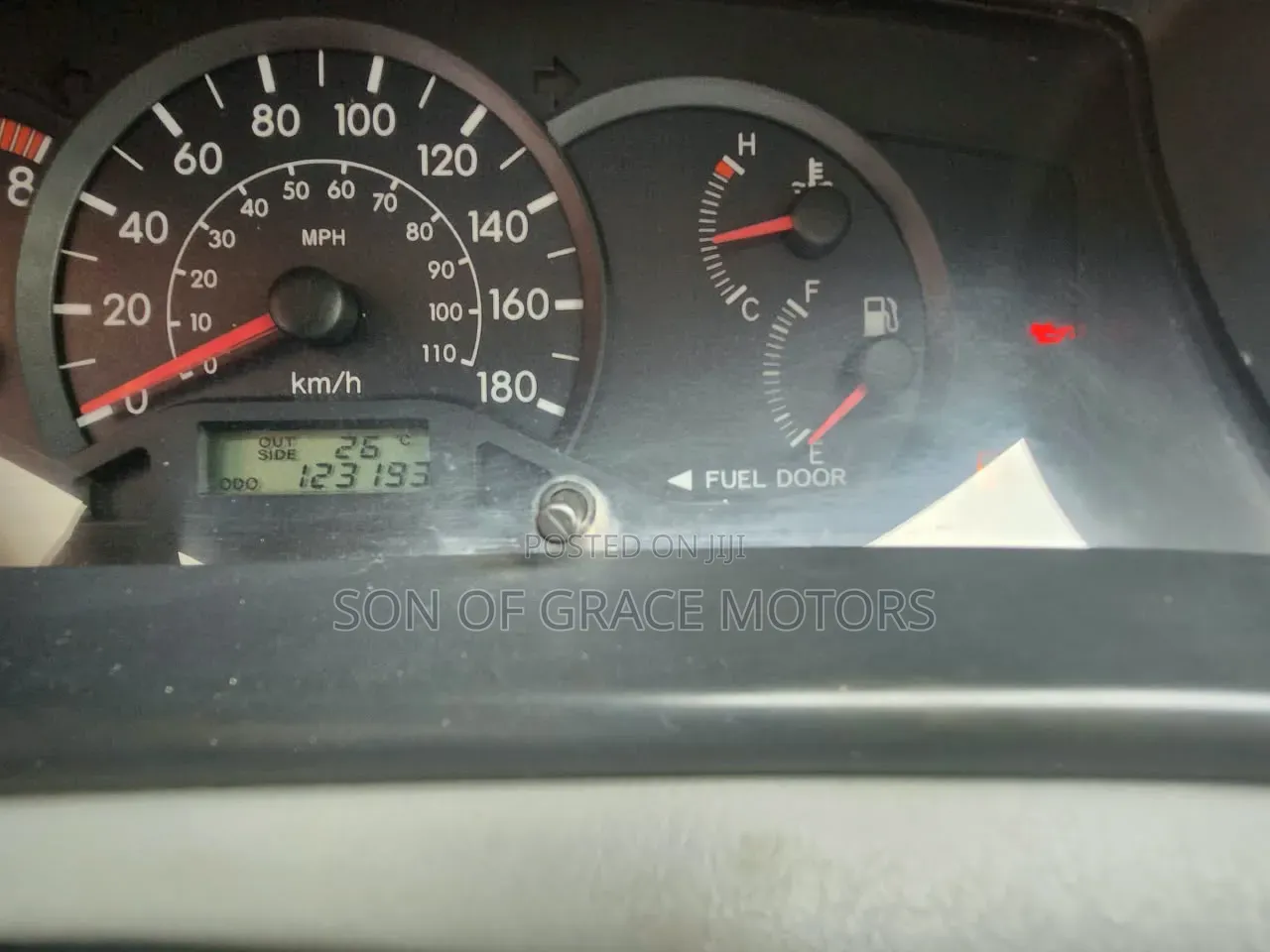 Toyota Corolla 2007 Red