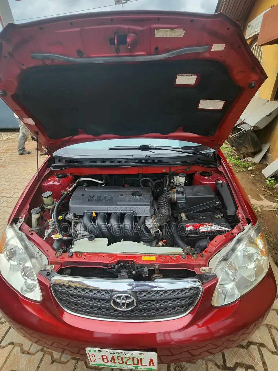 Toyota Corolla 2007 Red
