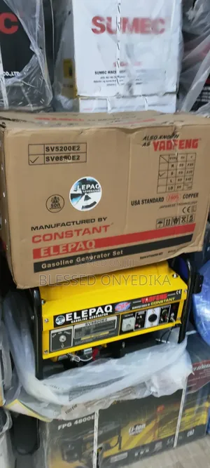 Original Elepaq Constant SV8800E2 Petrol Generator