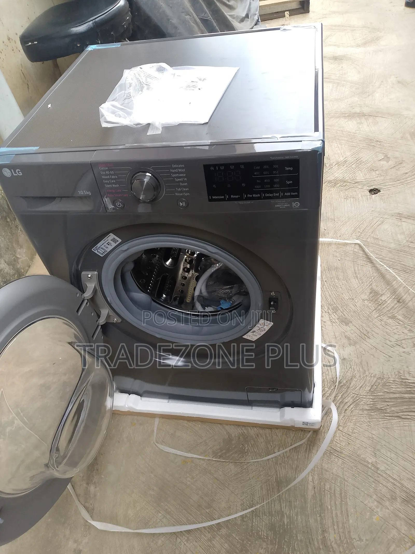 LG 10.5kg Front Loader – Washing Machine