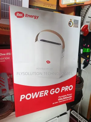 Itel Energy Power Go Pro 100,000mAh (320Wh) Portable Power Station