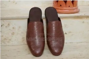 MMD Savannah Scales Men's Brown Textured Mules Size 43 & 45