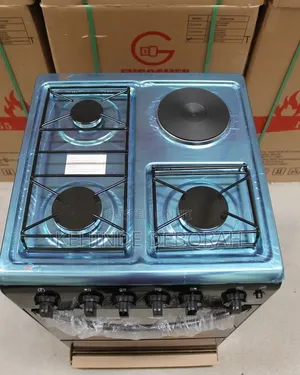 Boscon Standing 3 Gas Burner With 1 Hotplate