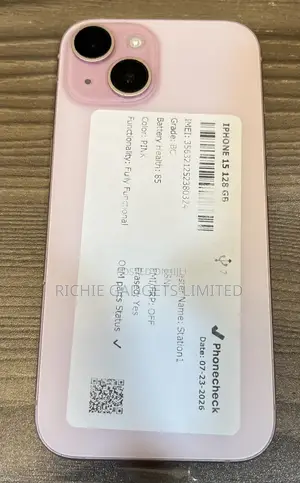 Apple iPhone 15 128 GB Pink