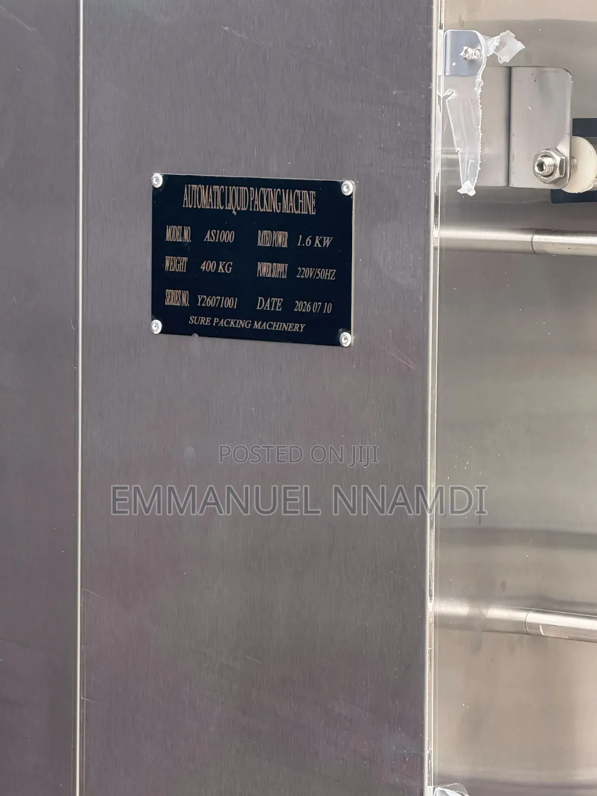 Pure Water Packaging Machine