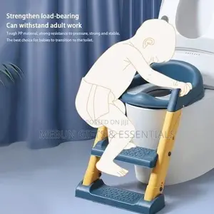 2 in 1 Foldable Toilet Potty With Ladder