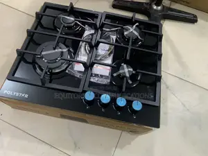 Polystar 4-Burner Gas Hob PV-JY60G4 – Stylish, Practical & Easy-to-Use