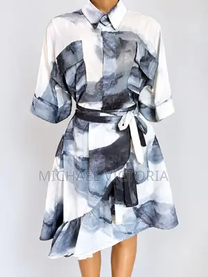 The Aura Shirt Dress