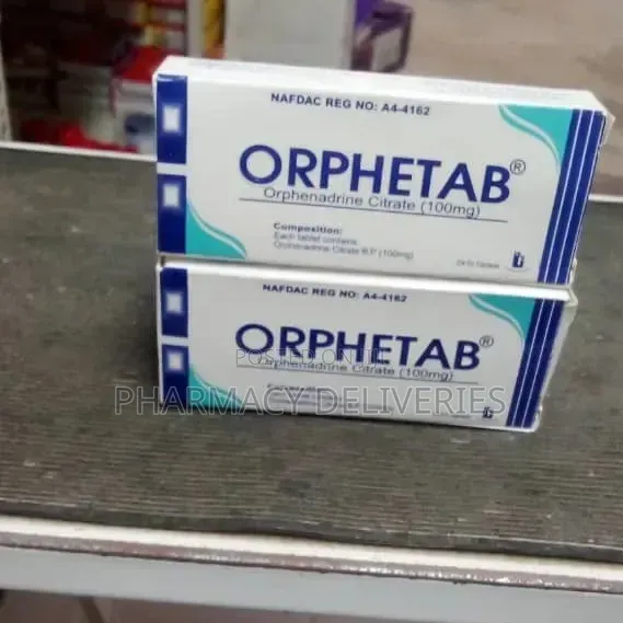 Orphetab 100 Mg – Powerful Muscle Relaxant & Pain Relief!