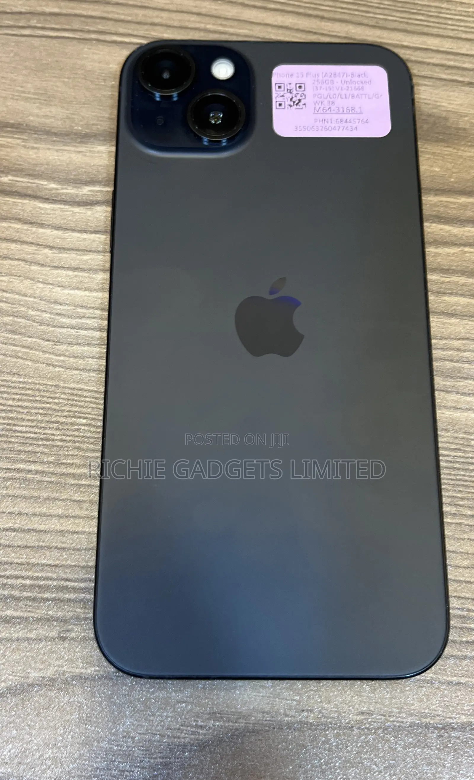 Apple iPhone 15 Plus 256 GB Black