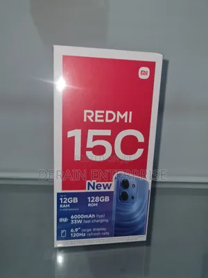 New Xiaomi Redmi 15C 128 GB Black