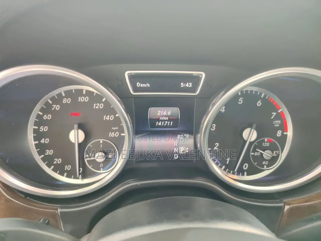 Mercedes-Benz M Class 2015 White