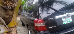 Toyota Highlander Limited V6 2005 Black