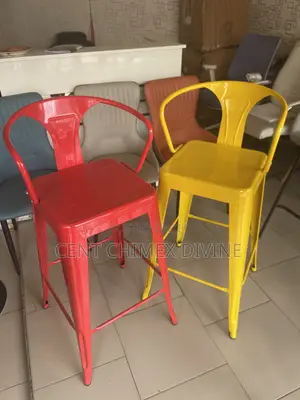 Iron Frame Bar Stool