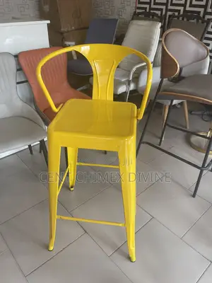 Iron Frame Bar Stool