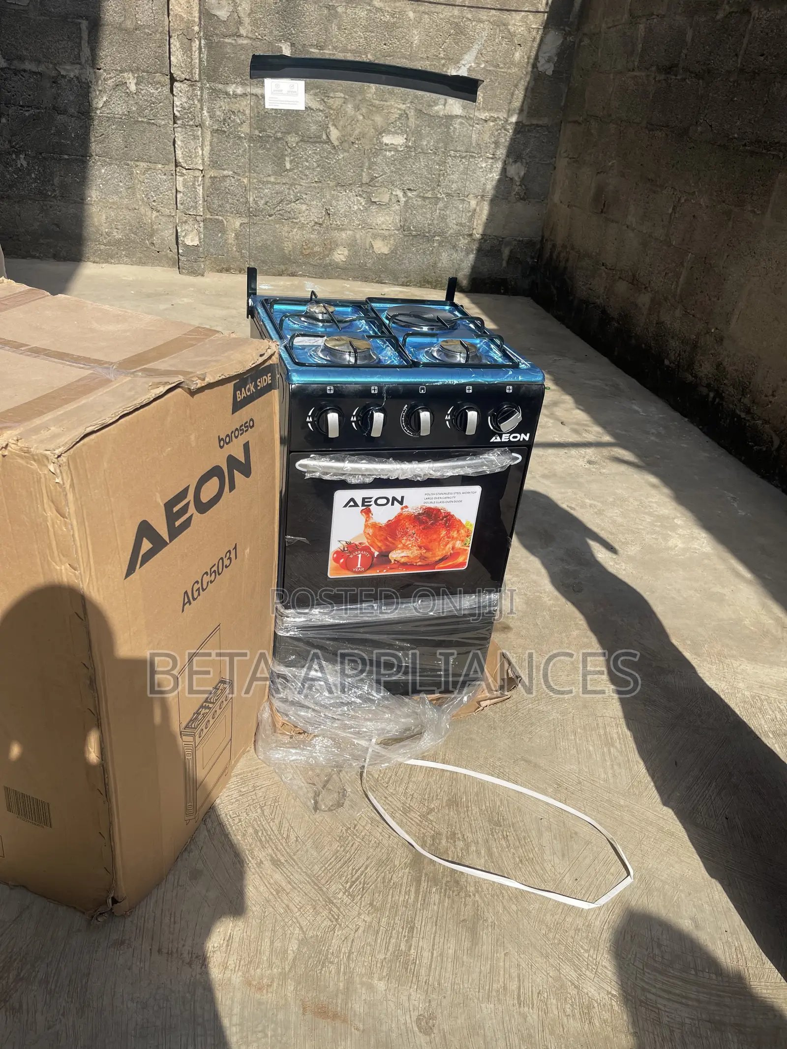 Aeon 3+1 Standing Kitchen Gas Stove