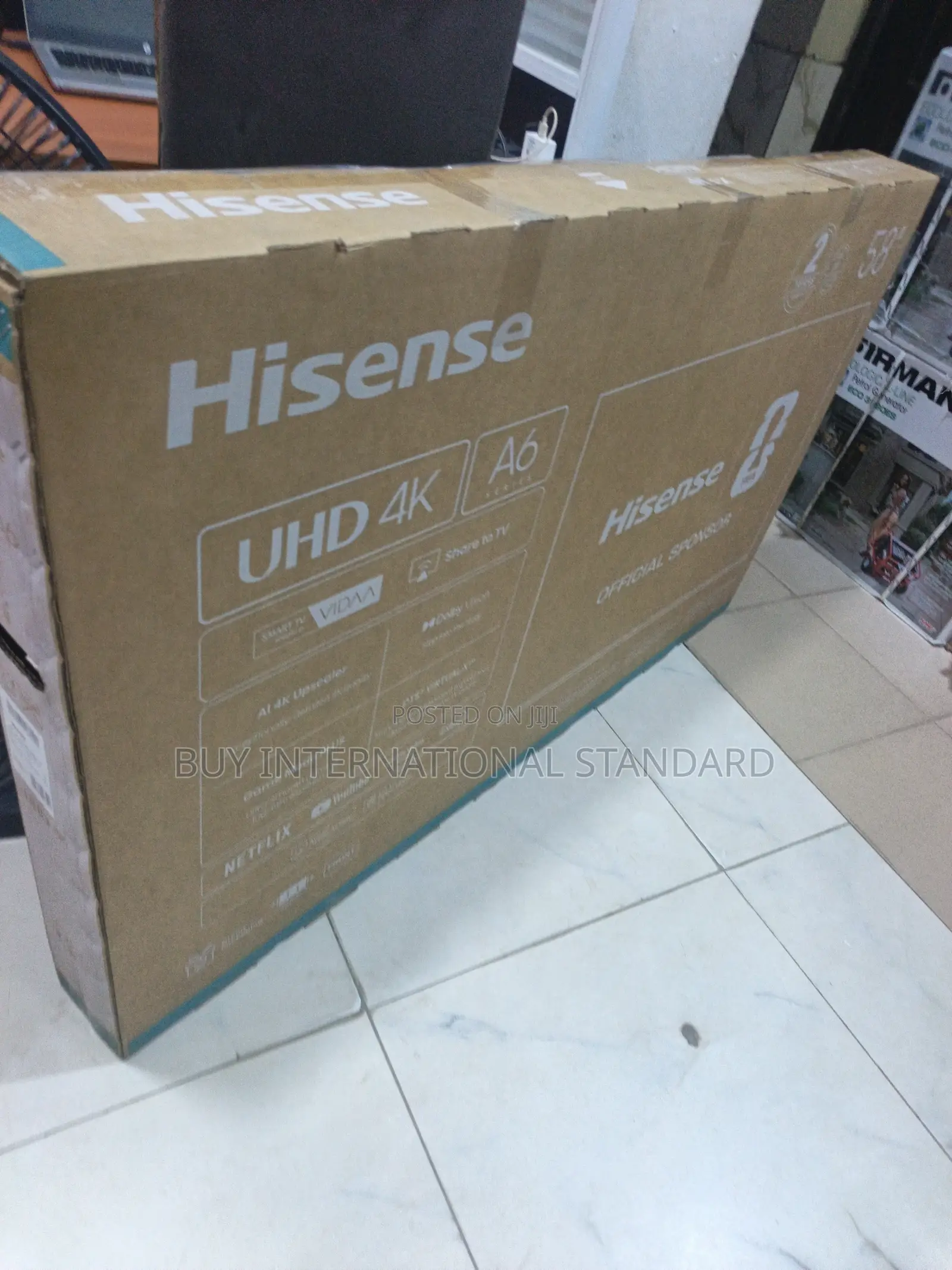 Hisense 58A6N Large Format UHD Smart Television