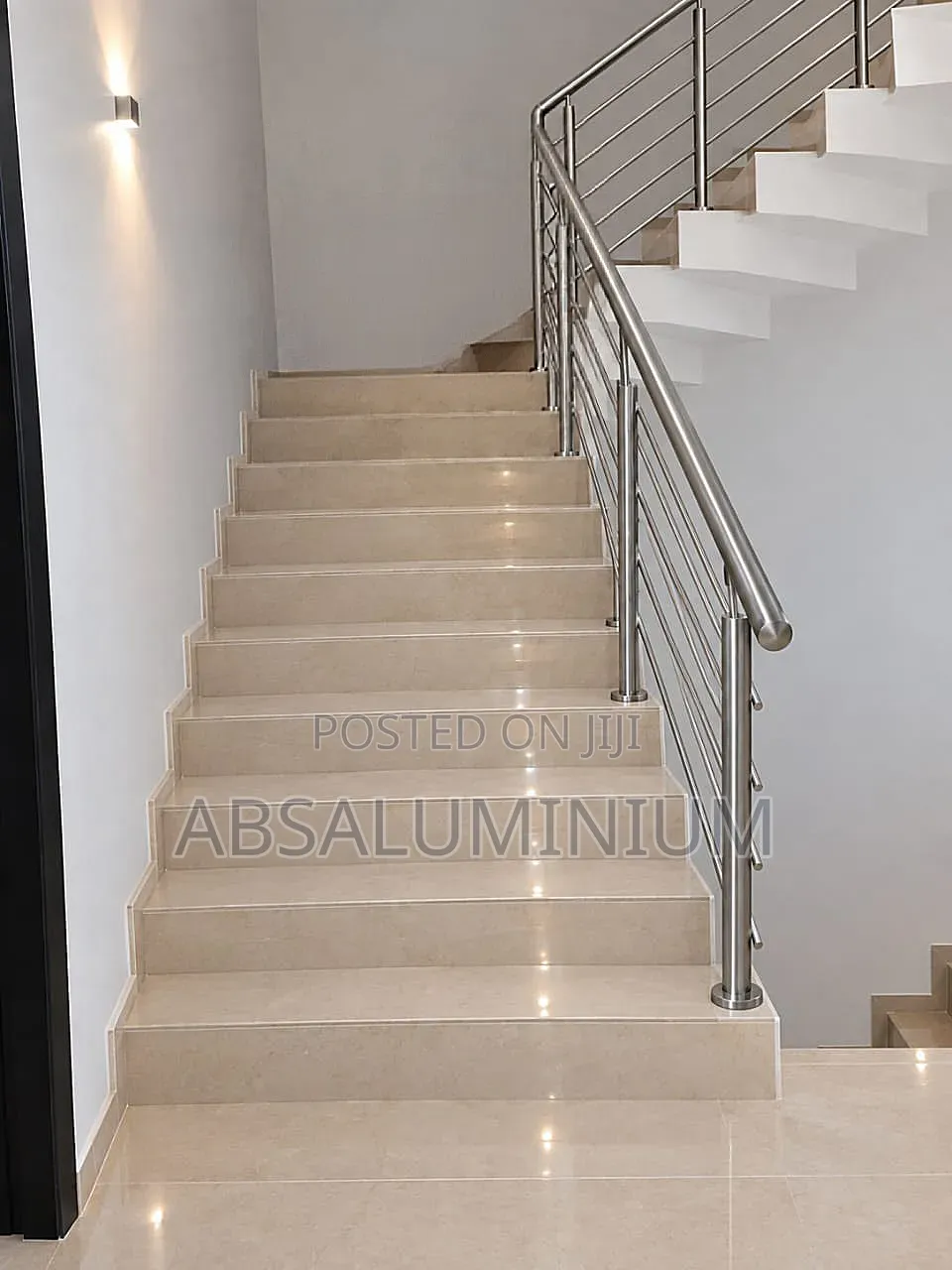 Horizontal Stainless Hand Railings
